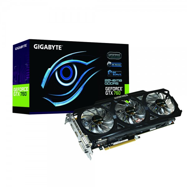 Gigabyte GeForce GTX760 WindForce 3X OC 2GB